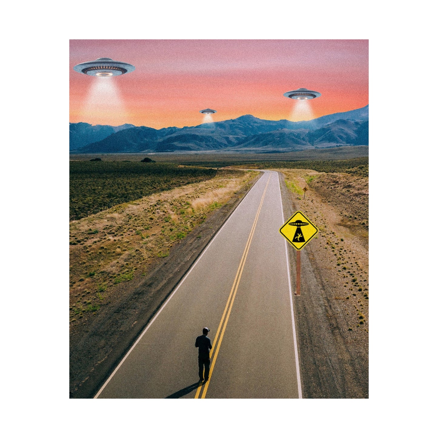 "UFO Area" Art Print