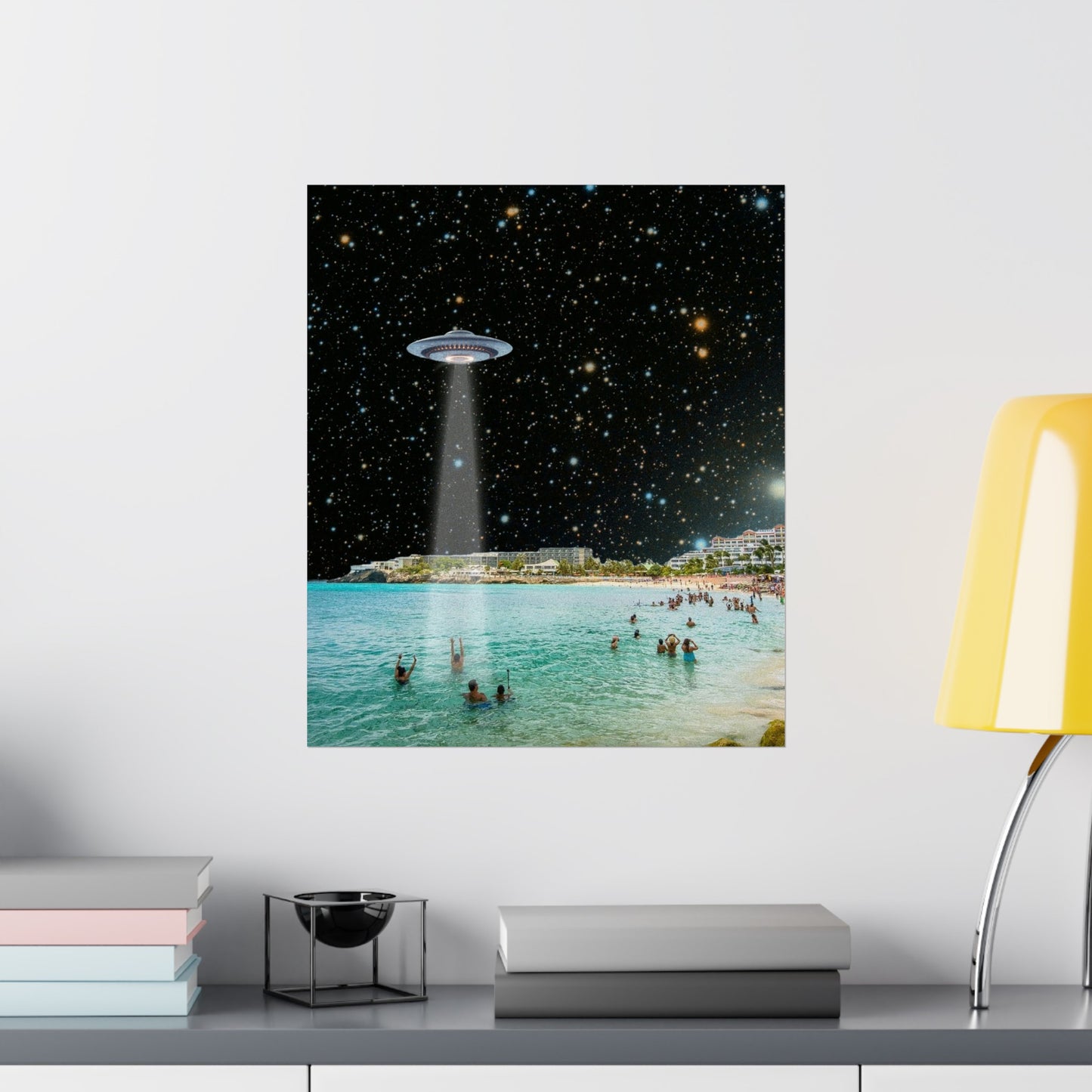 "Night Swim" Art Print