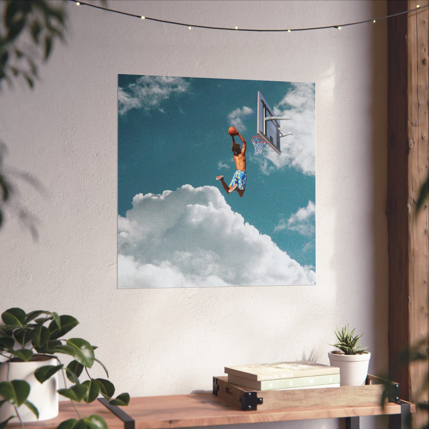 "Sky Dunk" Art Print