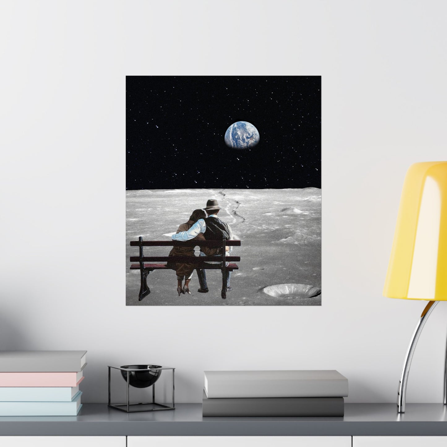 "Fly Me To The Moon" Art Print