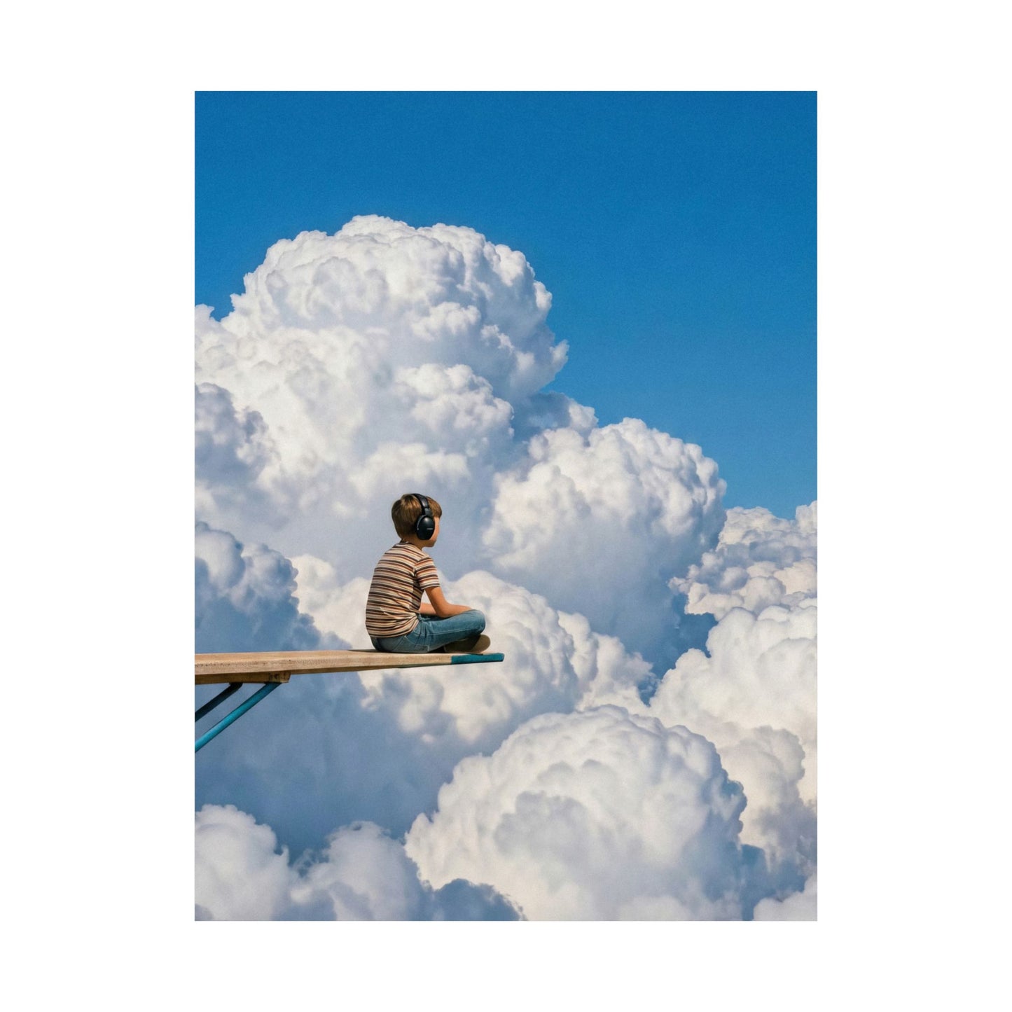 "Above the Noise” Art Print