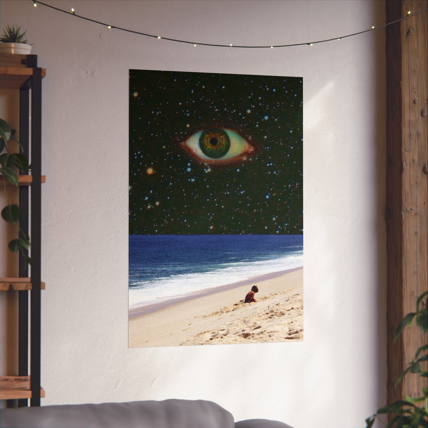 "Cosmic Beach" Art Print