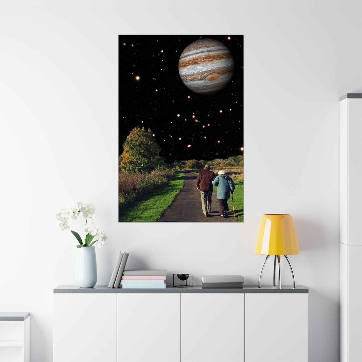 "Walk In The Park" Art Print