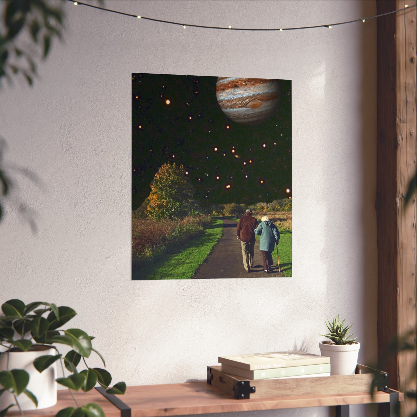 "Walk In The Park" Art Print