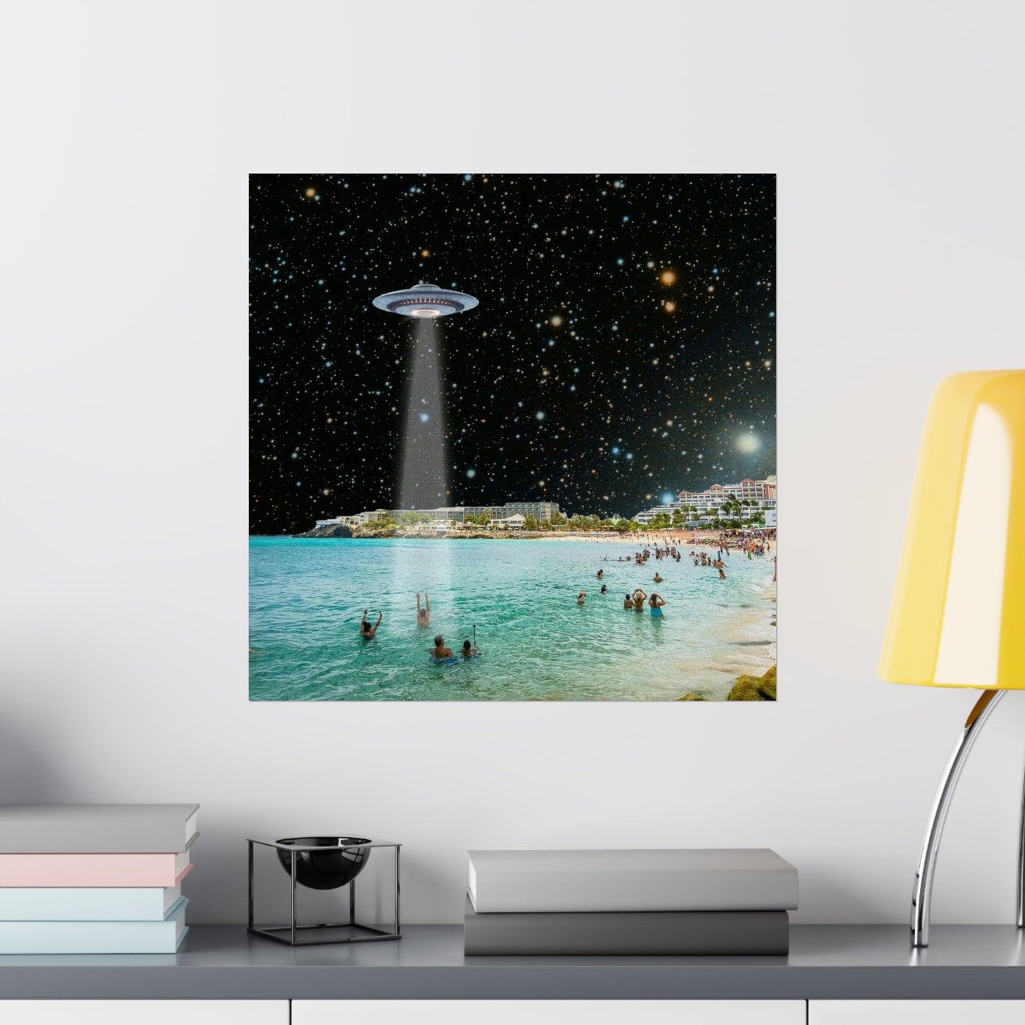 "Night Swim" Art Print