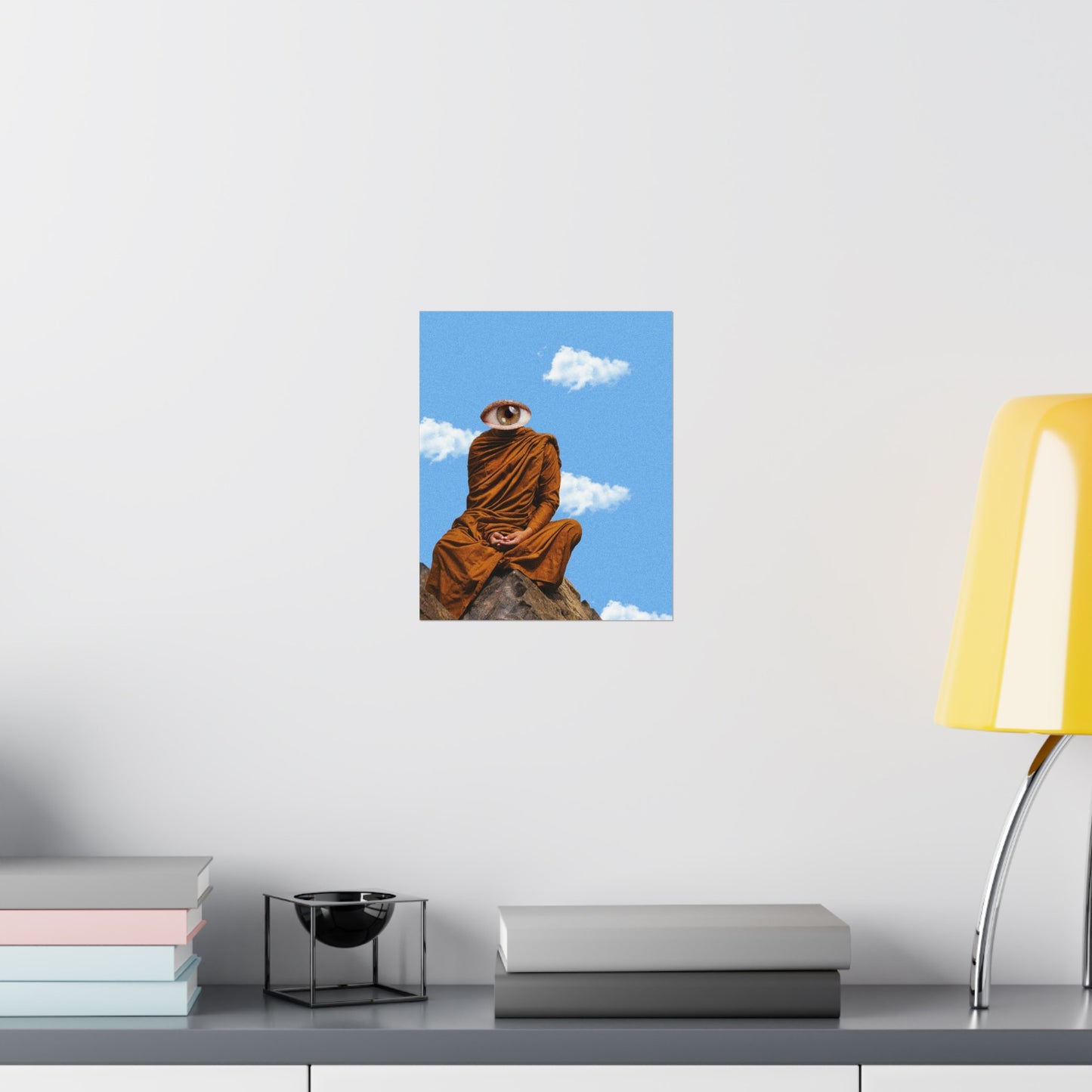 "Spiritual Monk" Art Print