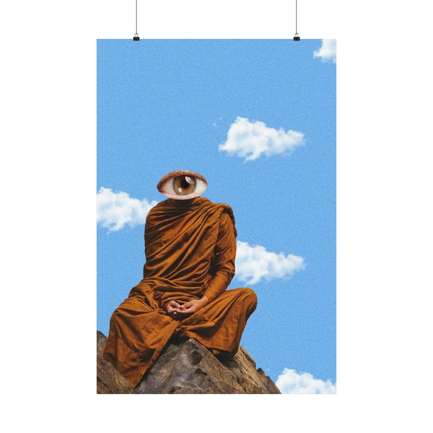 "Spiritual Monk" Art Print