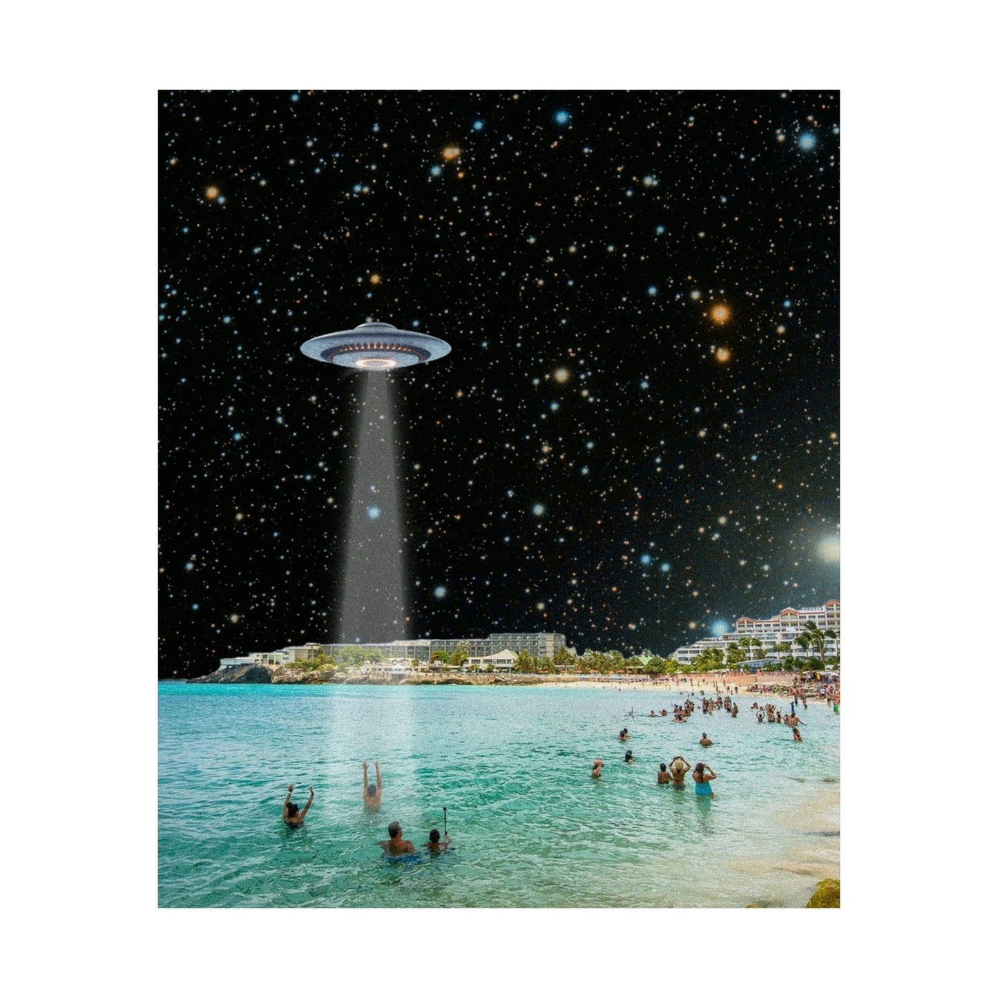 "Night Swim" Art Print