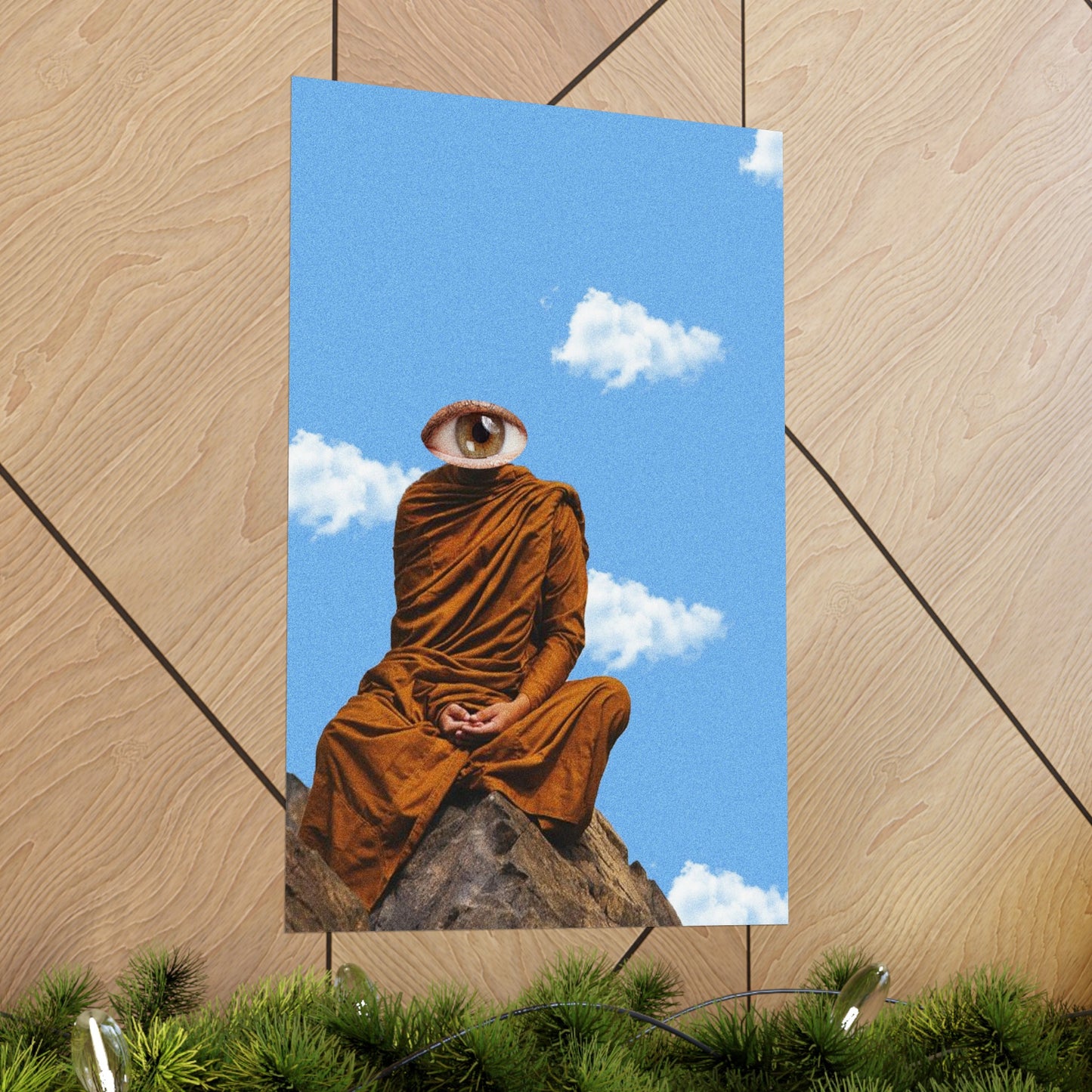 "Spiritual Monk" Art Print