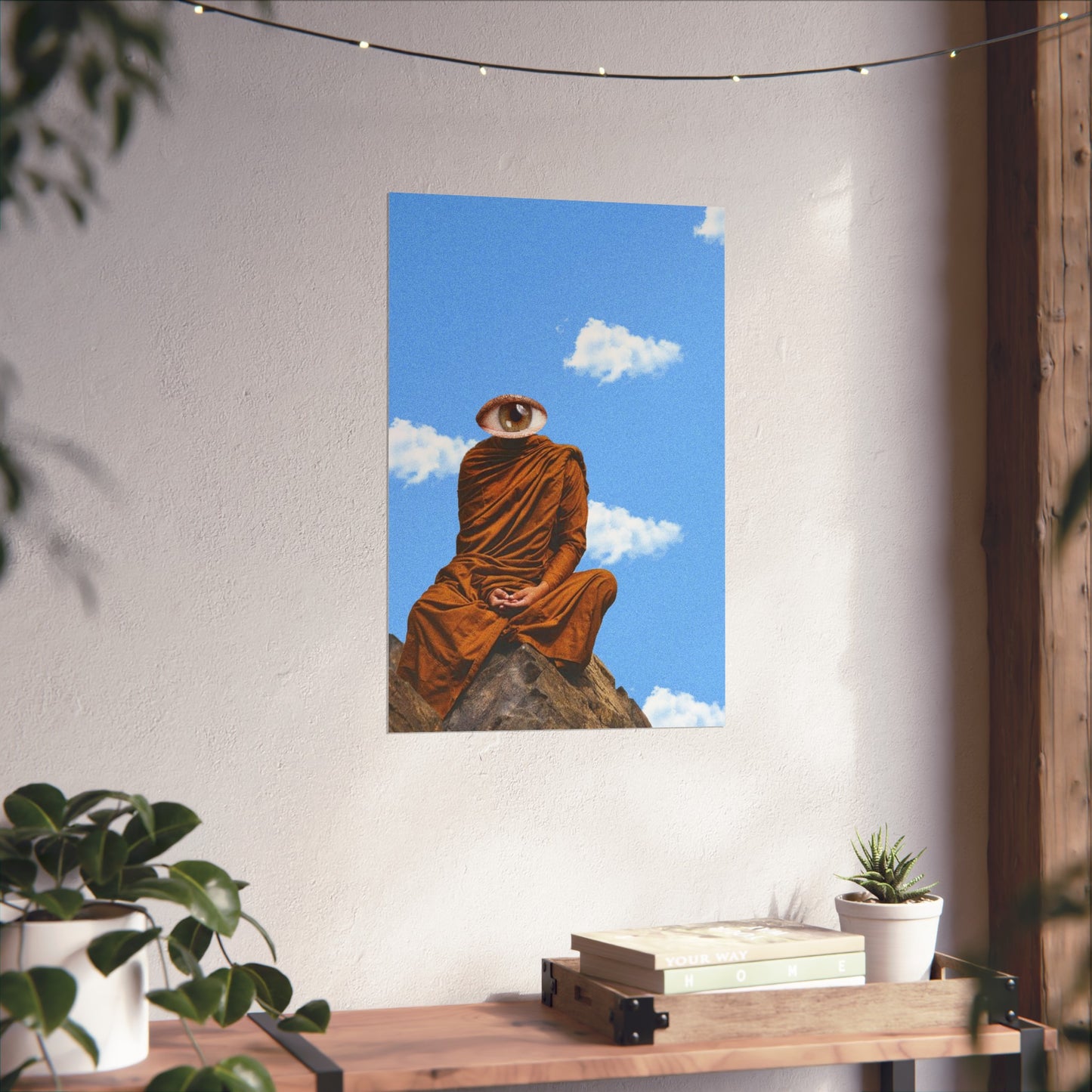 "Spiritual Monk" Art Print