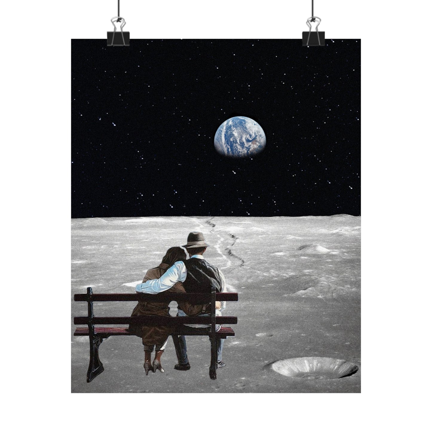 "Fly Me To The Moon" Art Print