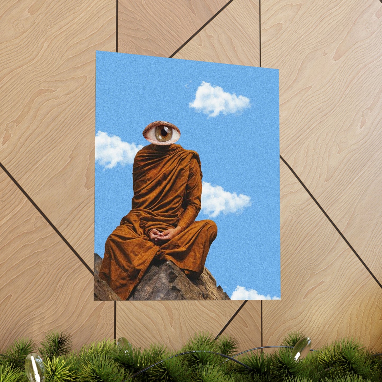 "Spiritual Monk" Art Print