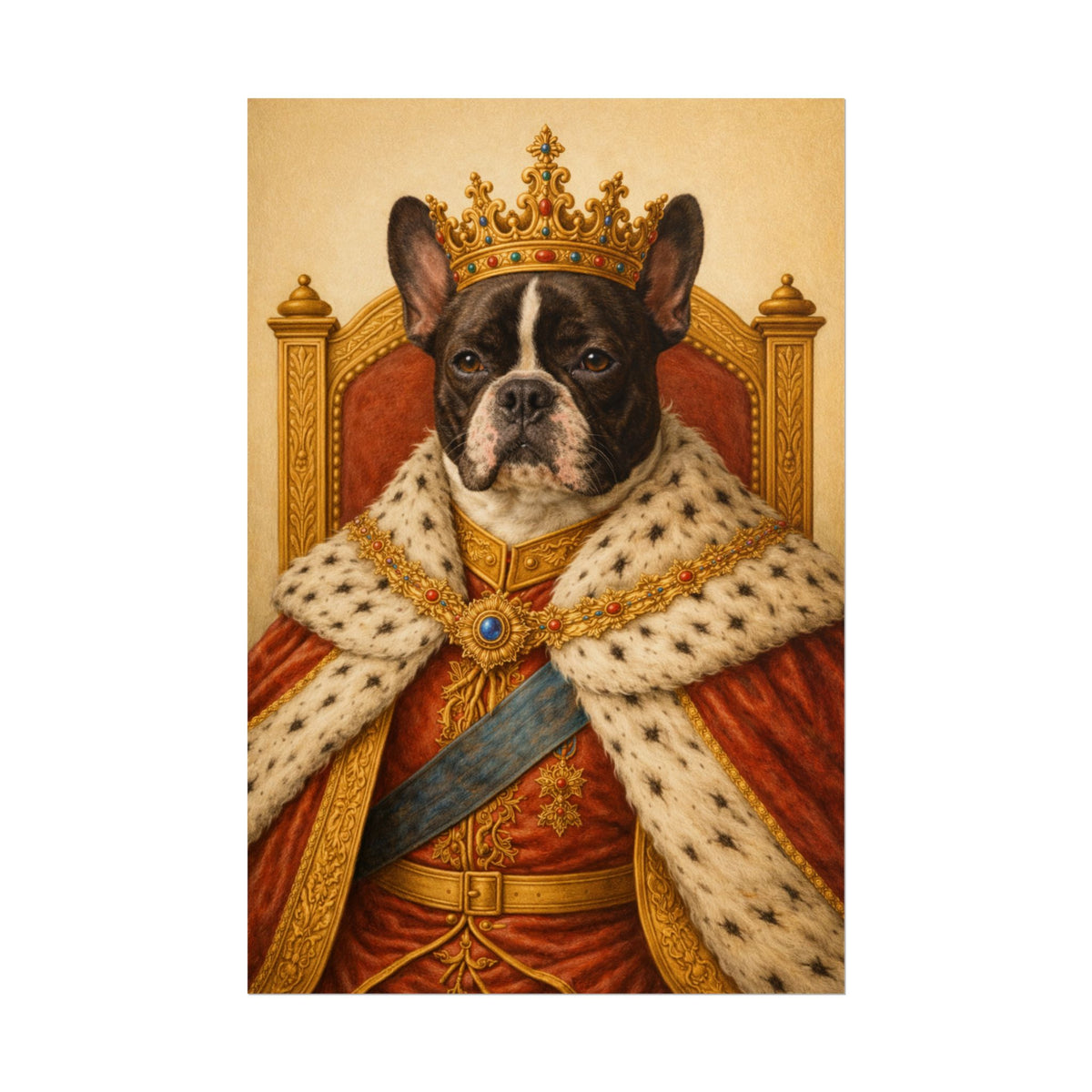 Copy of Custom Royal Pet Portrait Print
