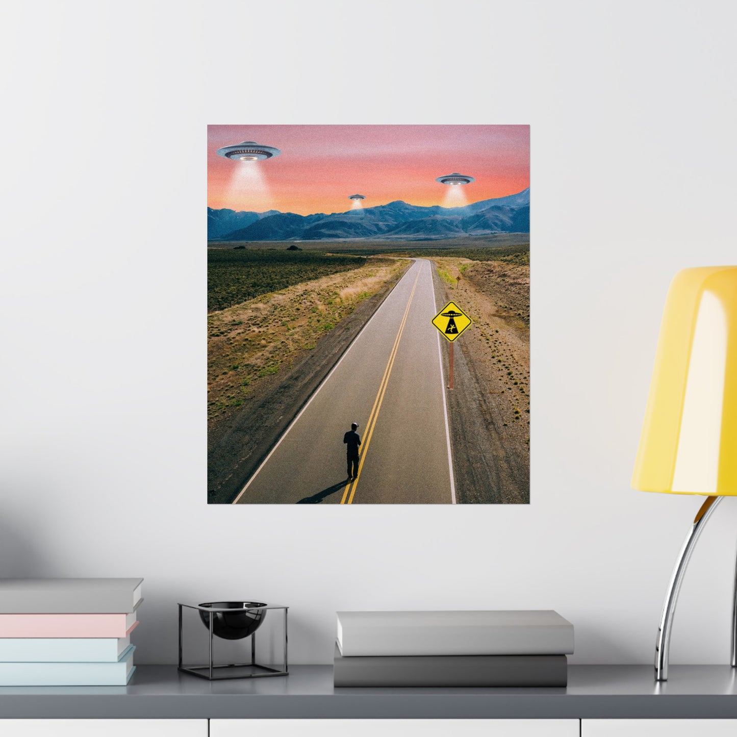 "UFO Area" Art Print