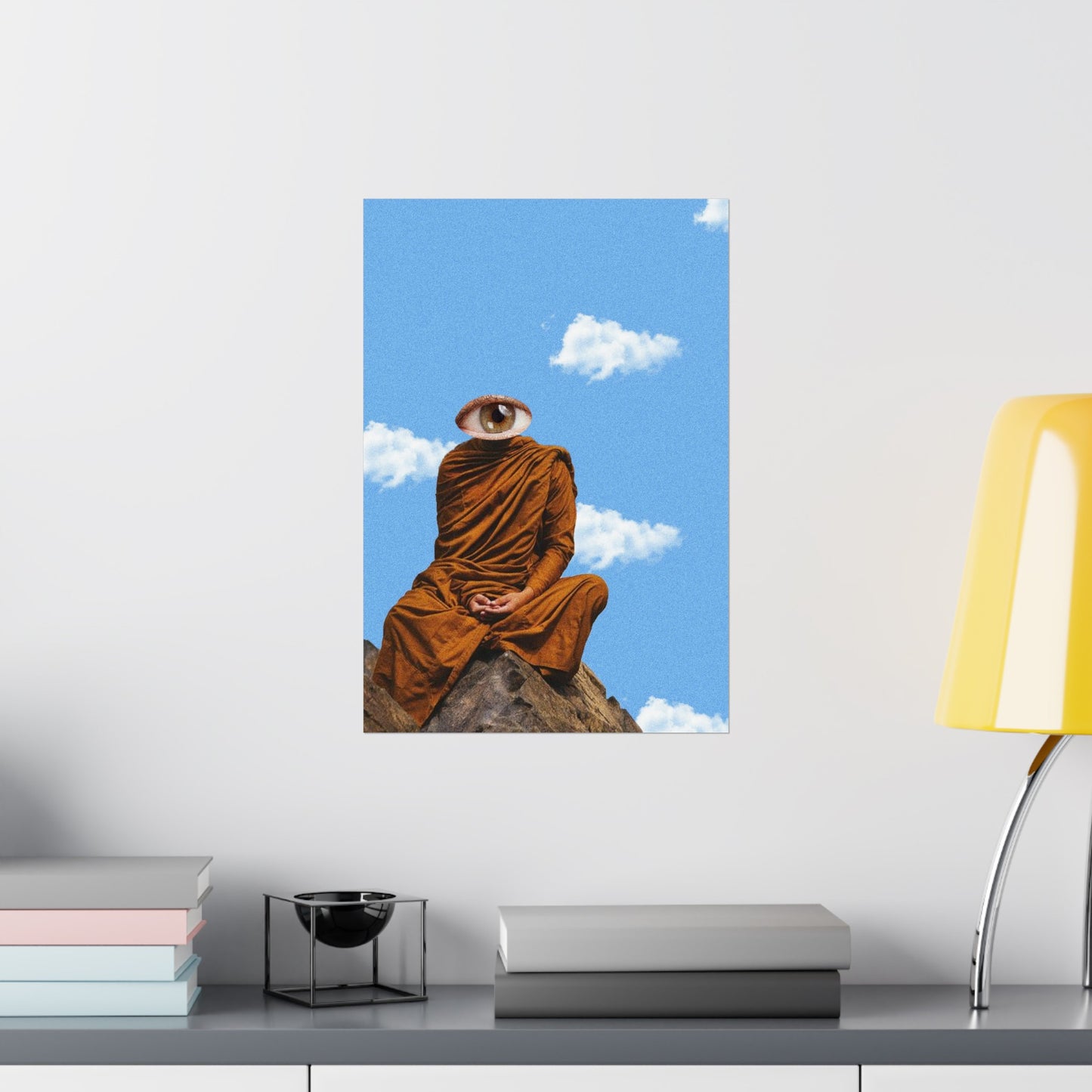 "Spiritual Monk" Art Print