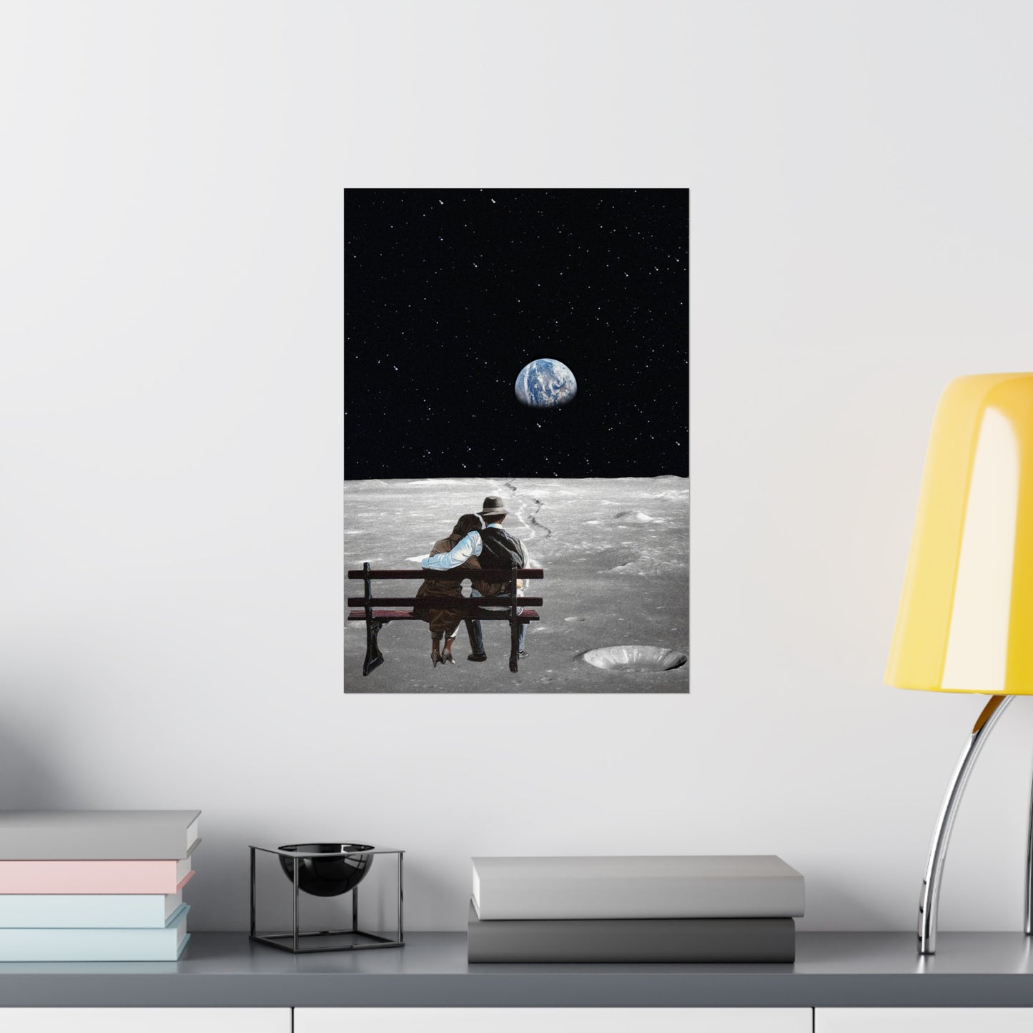 "Fly Me To The Moon" Art Print