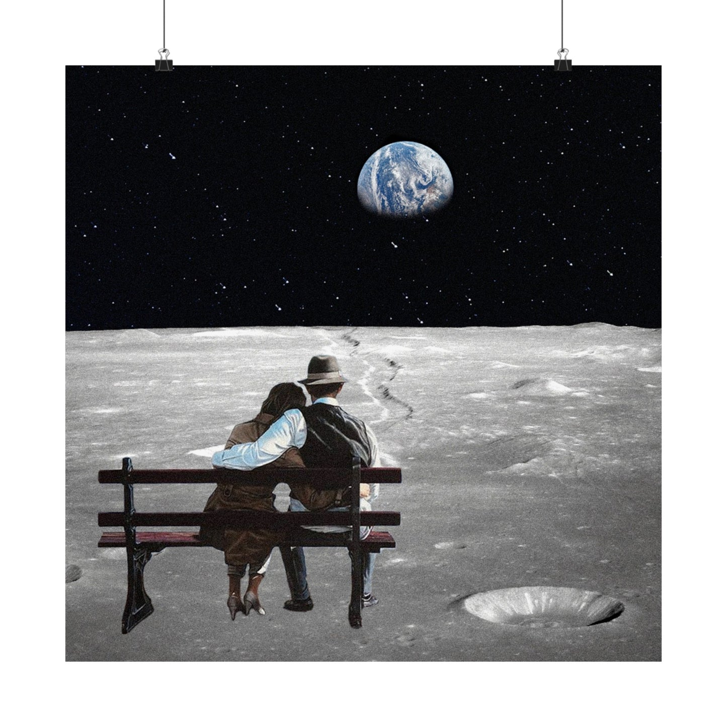 "Fly Me To The Moon" Art Print