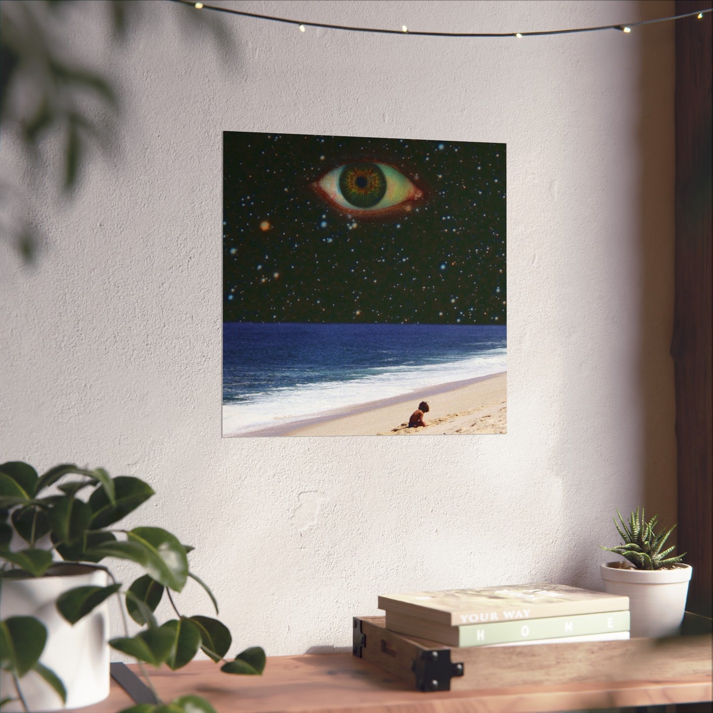 "Cosmic Beach" Art Print