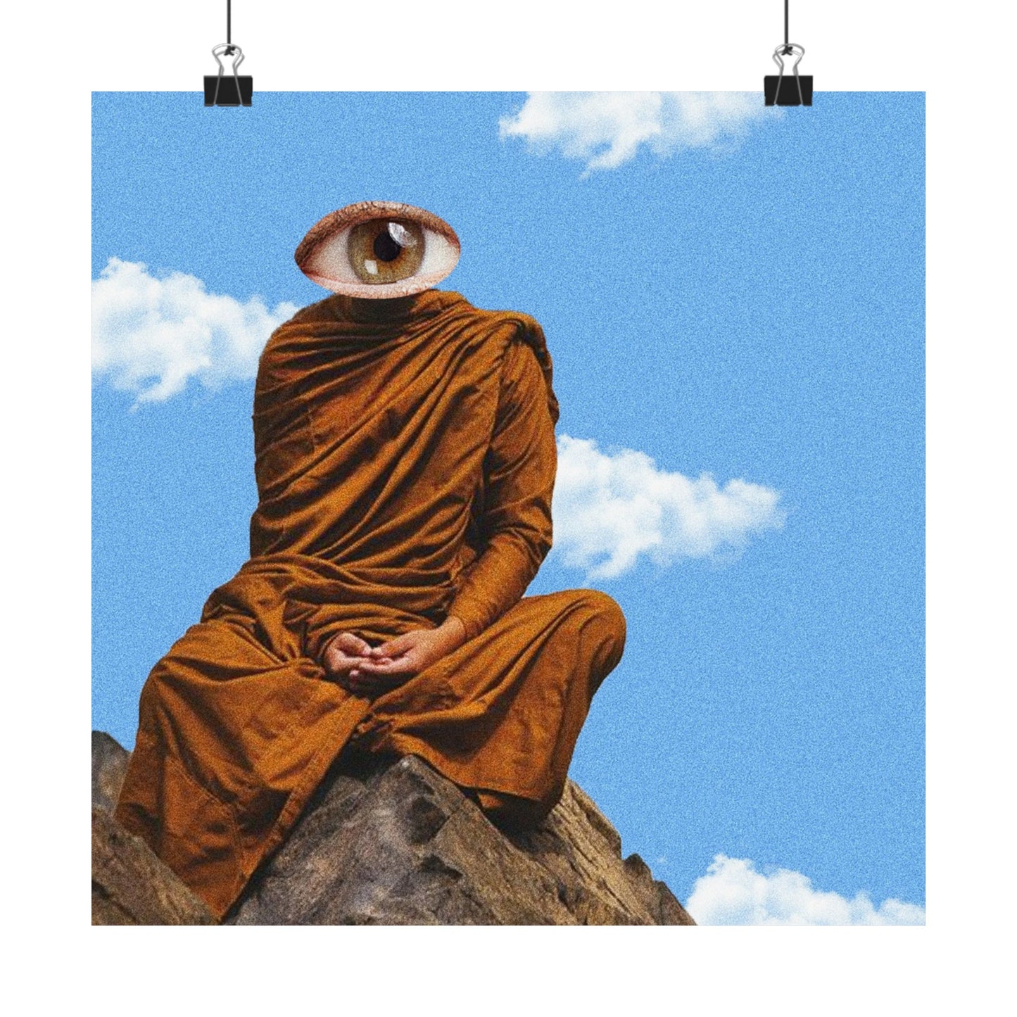 "Spiritual Monk" Art Print