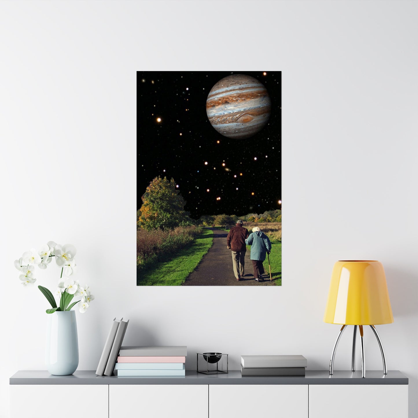 "Walk In The Park" Art Print