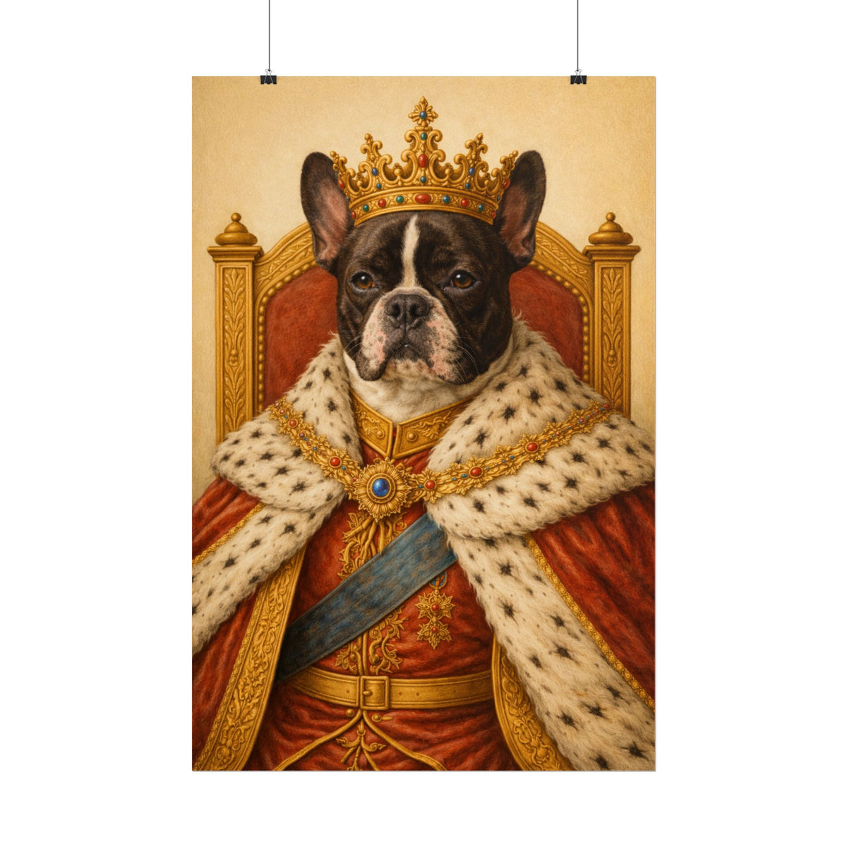 Copy of Custom Royal Pet Portrait Print
