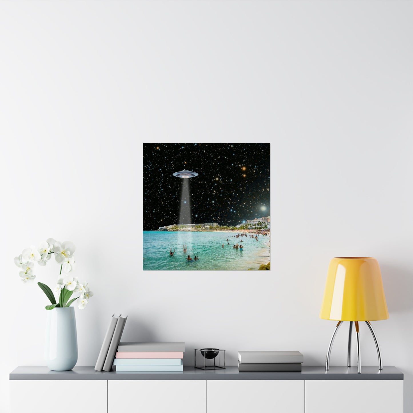 "Night Swim" Art Print