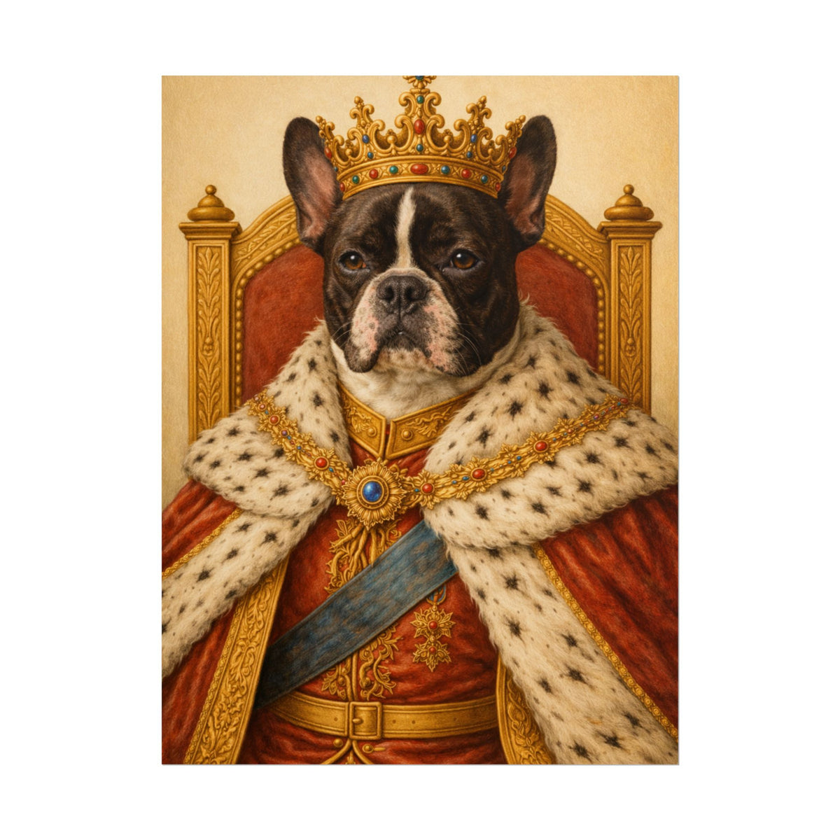 Copy of Custom Royal Pet Portrait Print