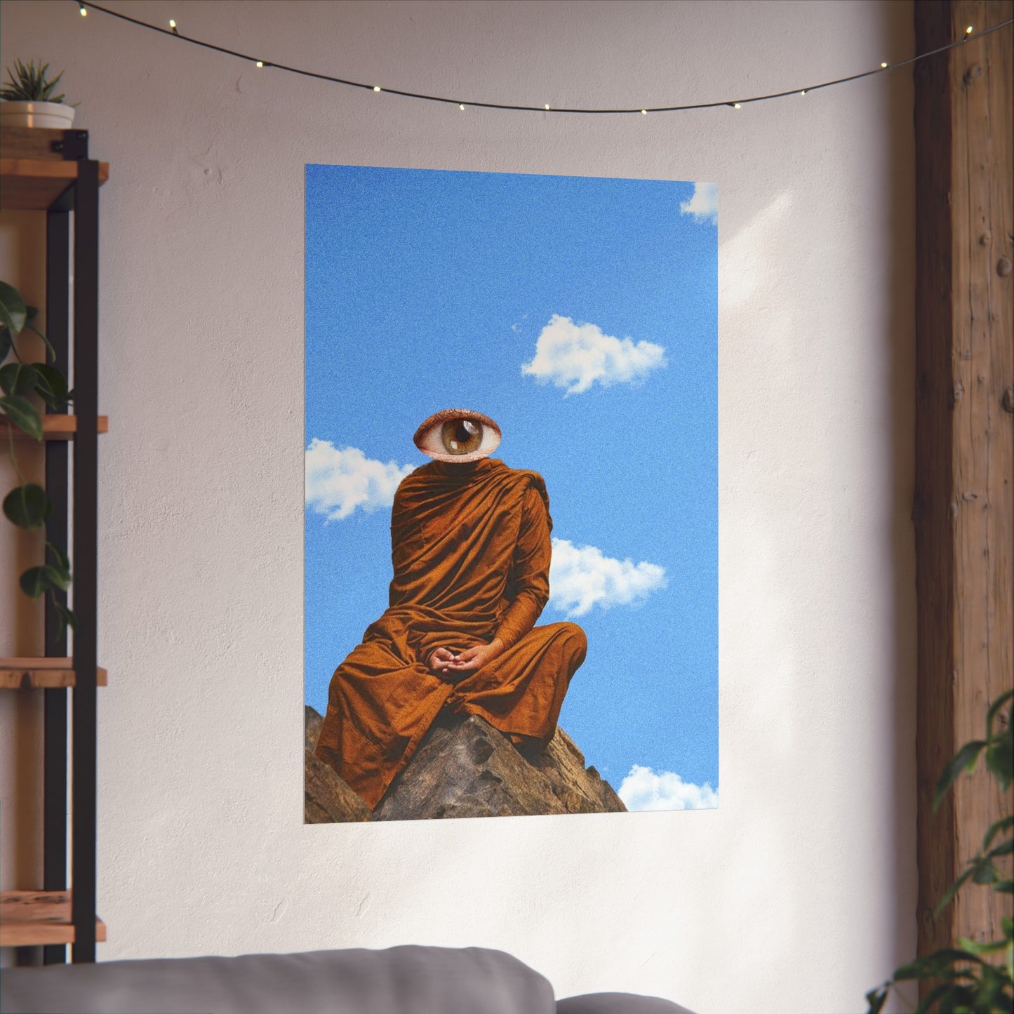 "Spiritual Monk" Art Print