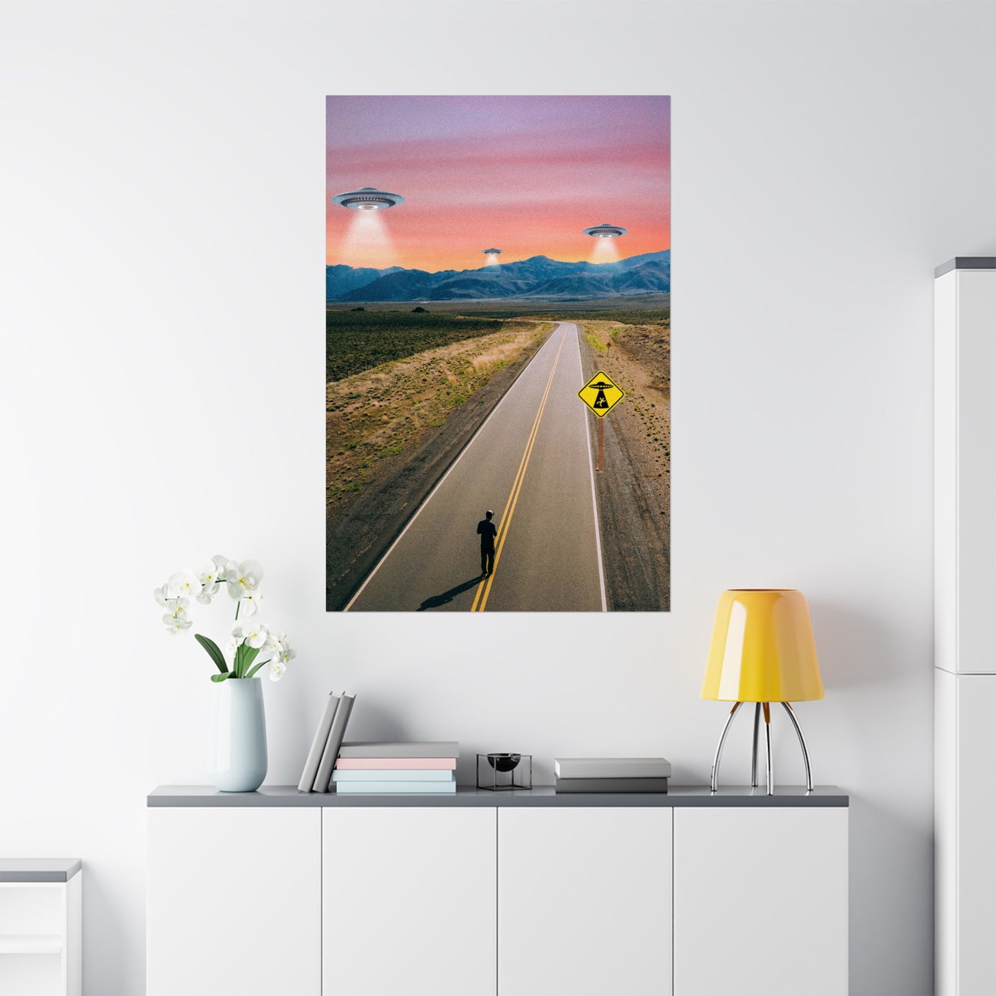 "UFO Area" Art Print