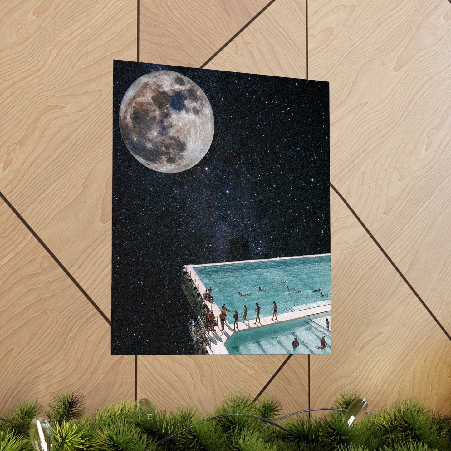 "Space Swimming" Art Print