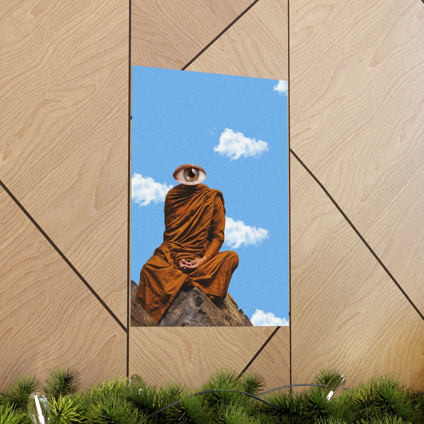 "Spiritual Monk" Art Print