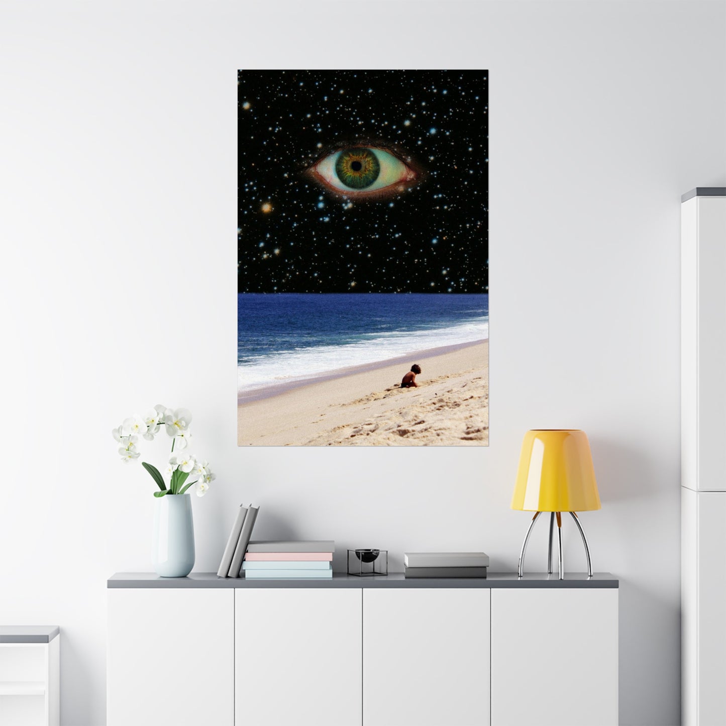 "Cosmic Beach" Art Print