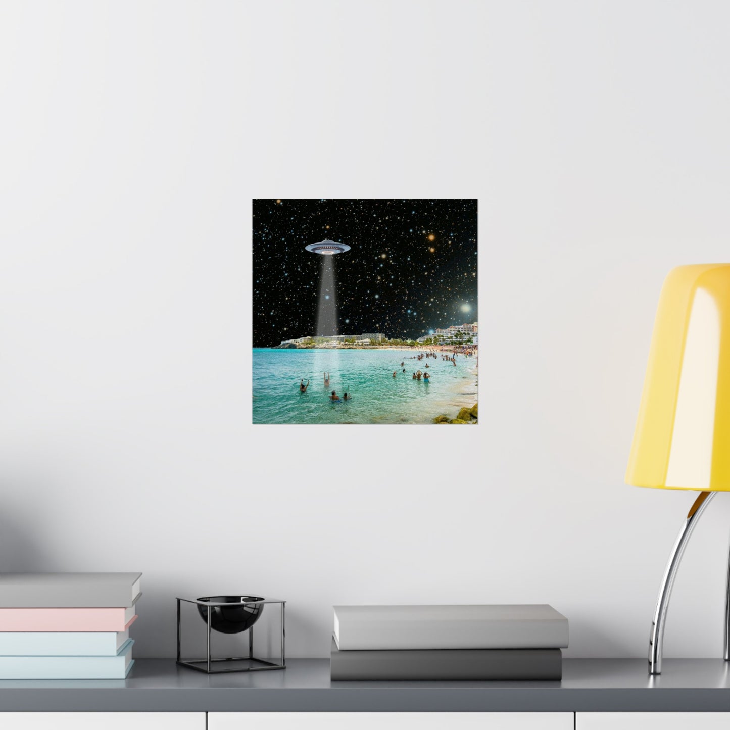 "Night Swim" Art Print