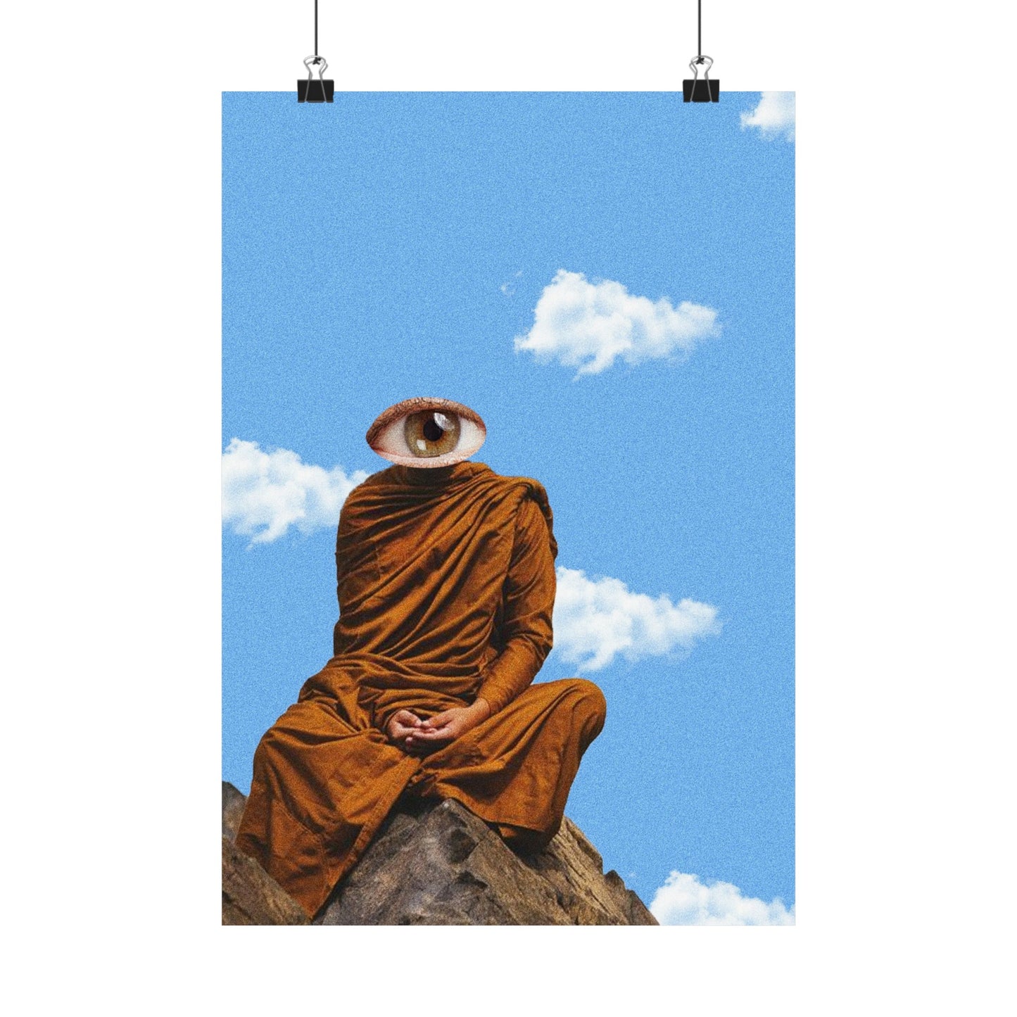 "Spiritual Monk" Art Print