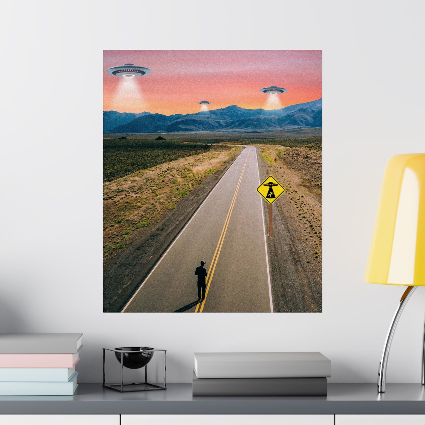 "UFO Area" Art Print