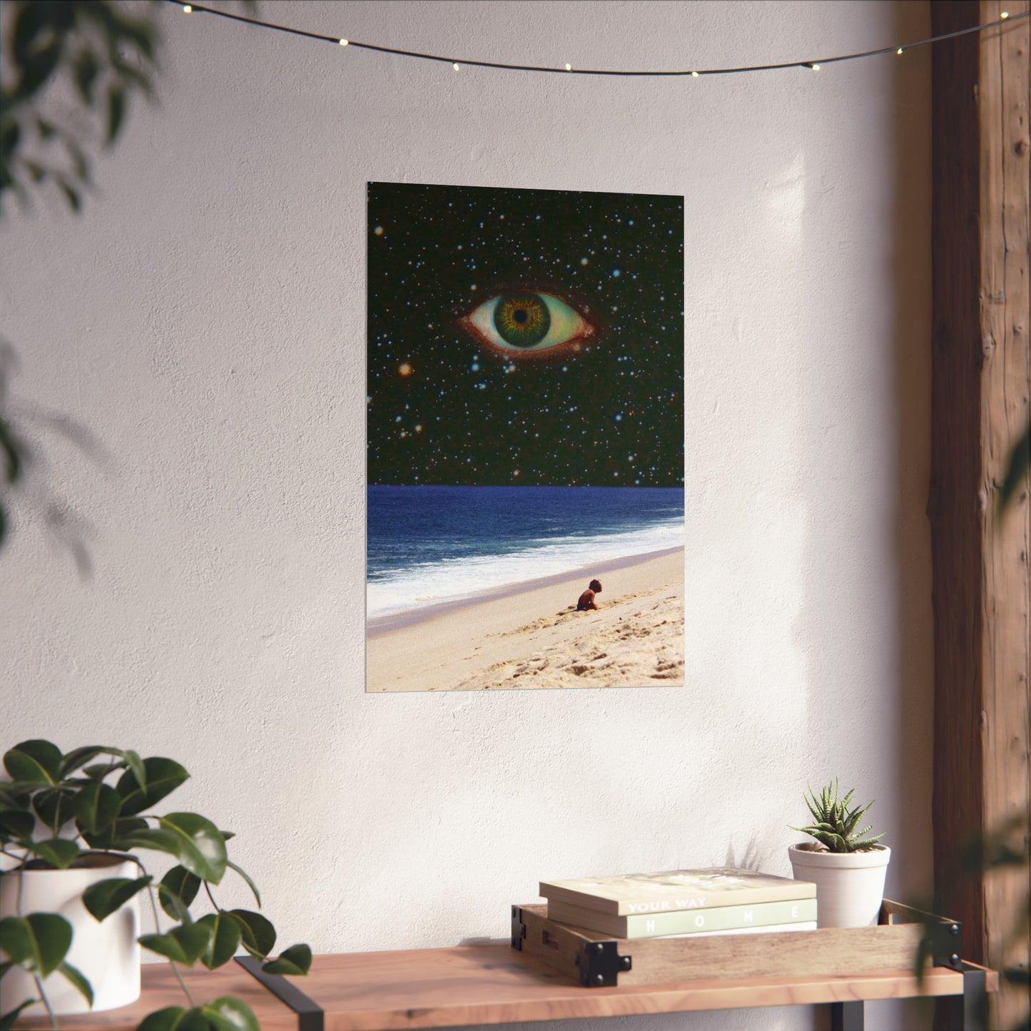 "Cosmic Beach" Art Print