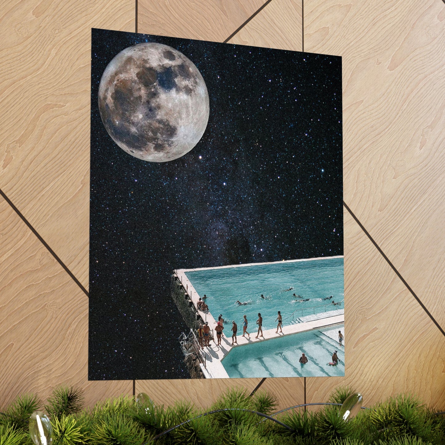 "Space Swimming" Art Print