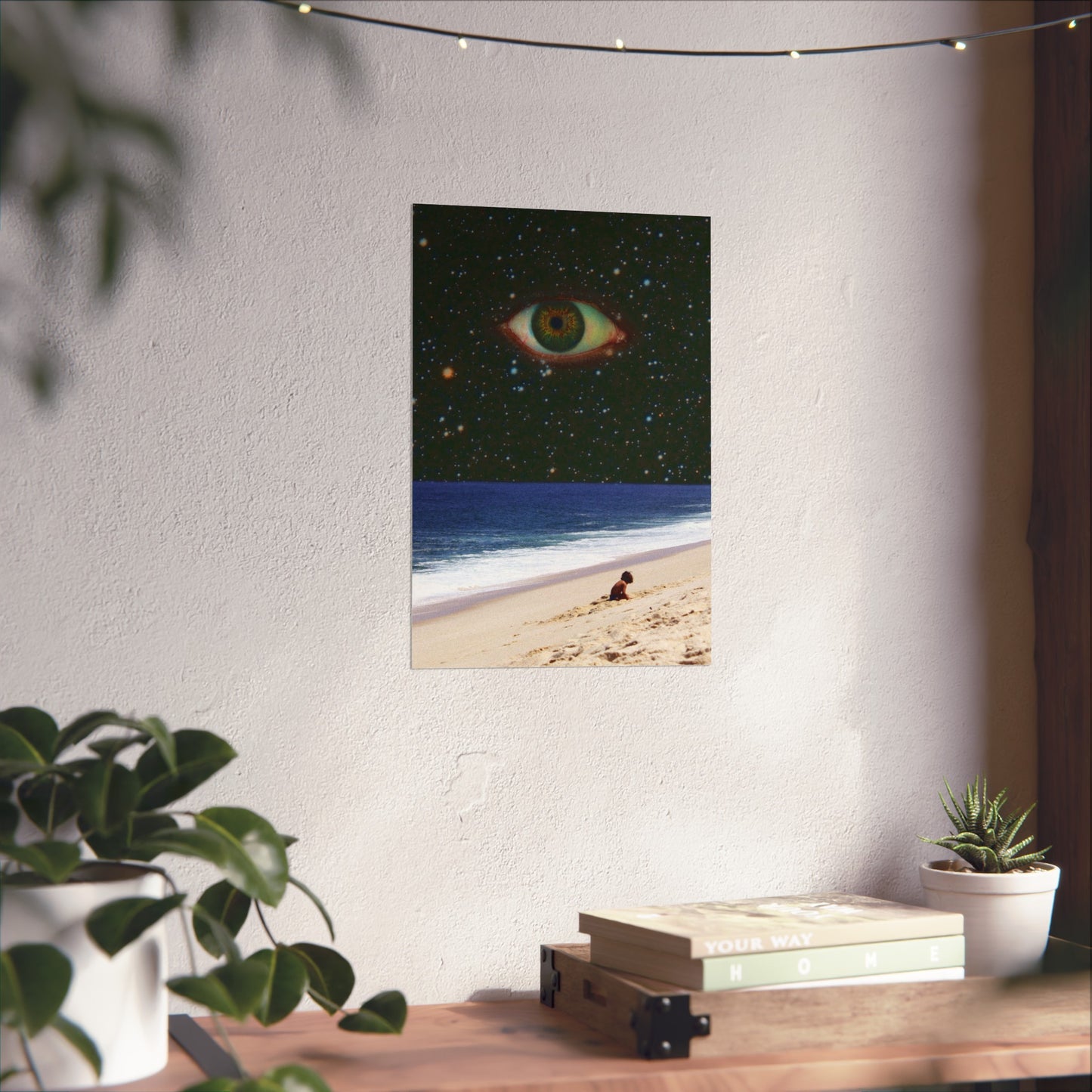 "Cosmic Beach" Art Print