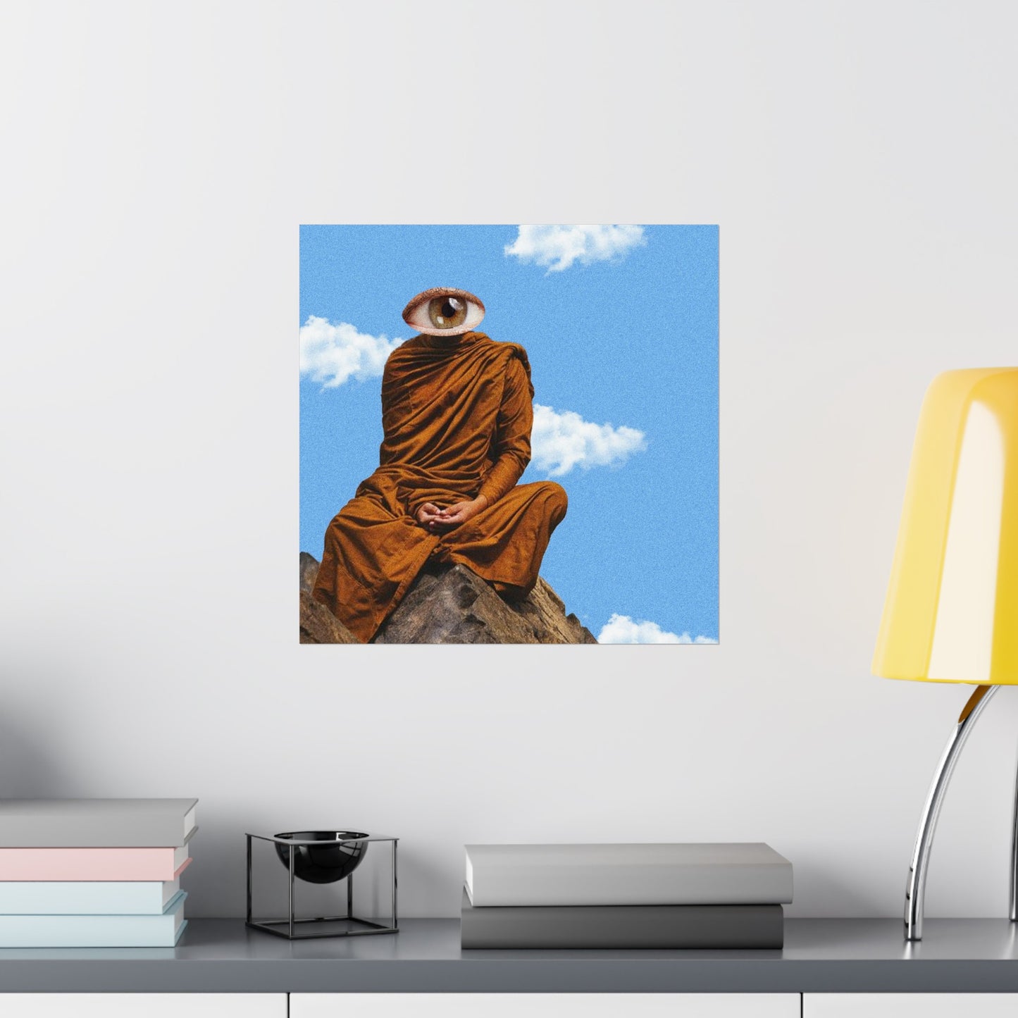 "Spiritual Monk" Art Print