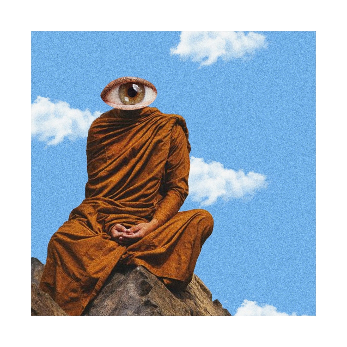 "Spiritual Monk" Art Print