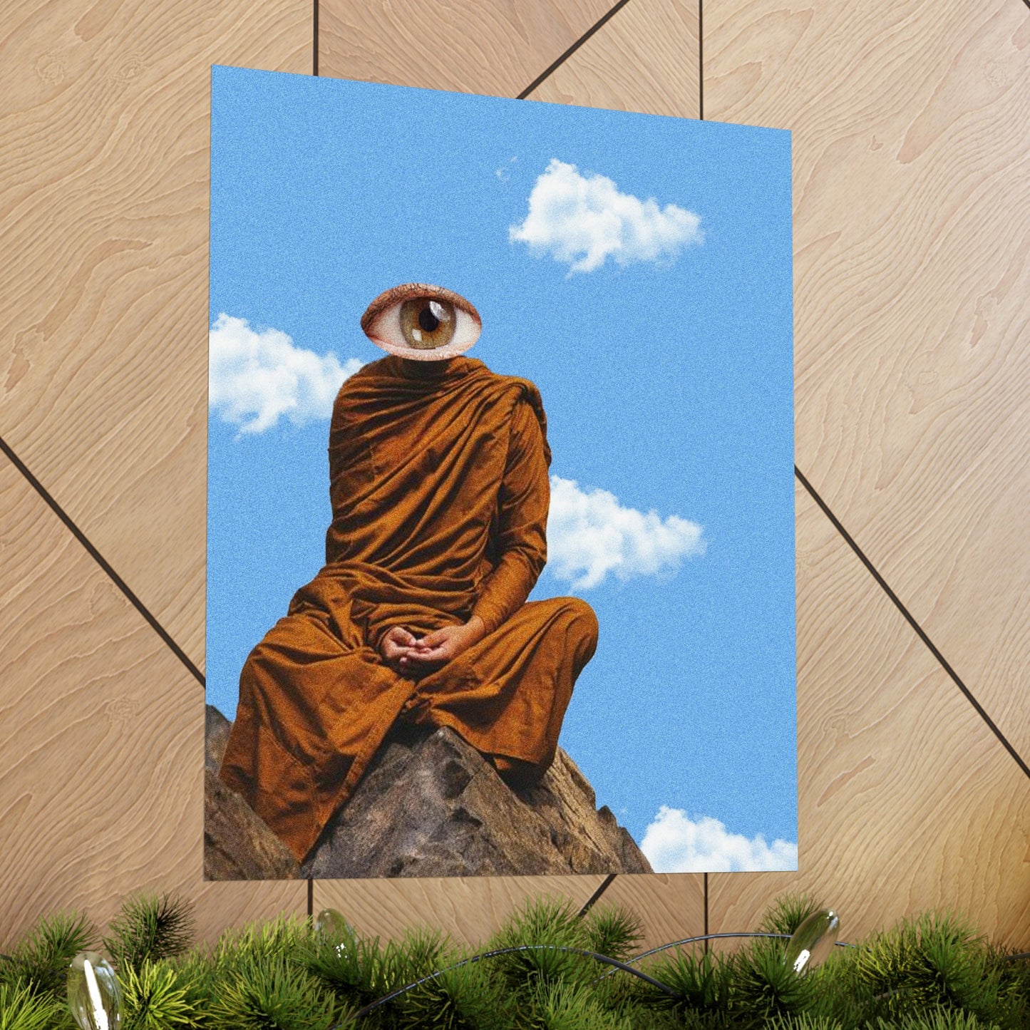 "Spiritual Monk" Art Print