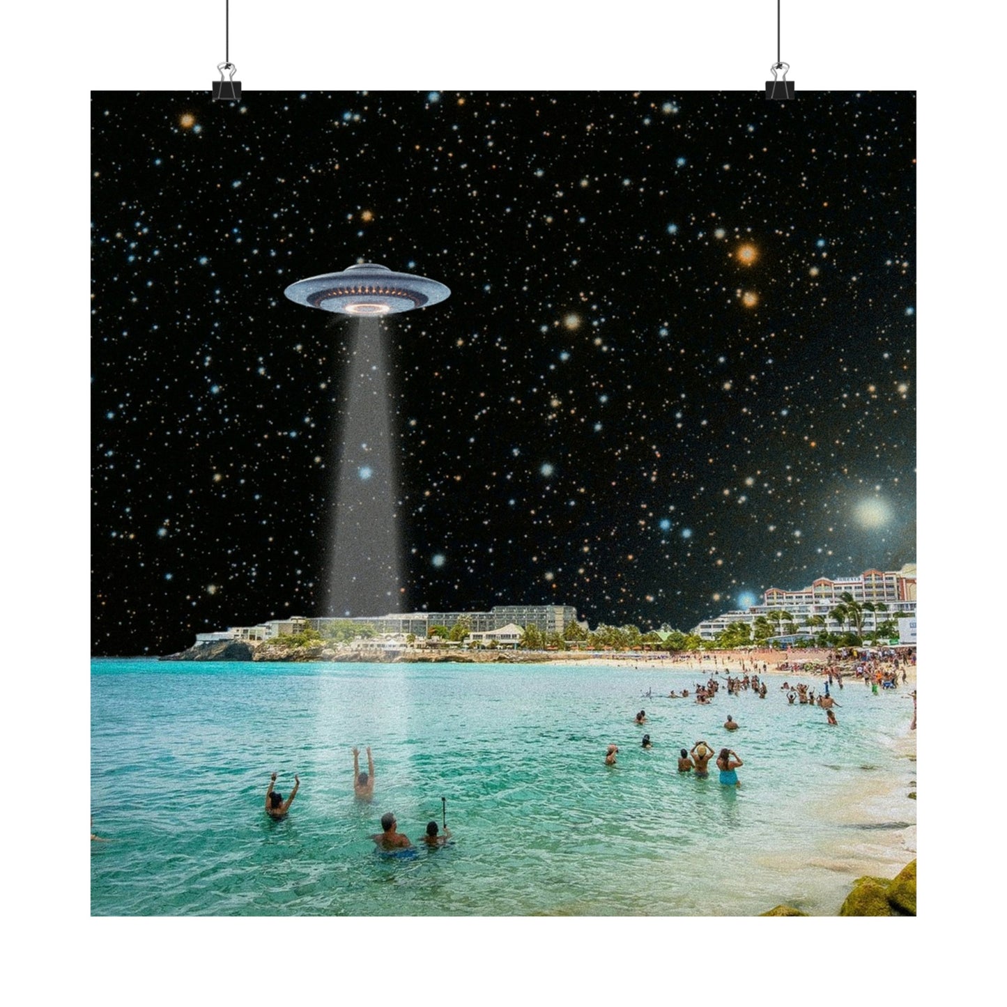 "Night Swim" Art Print