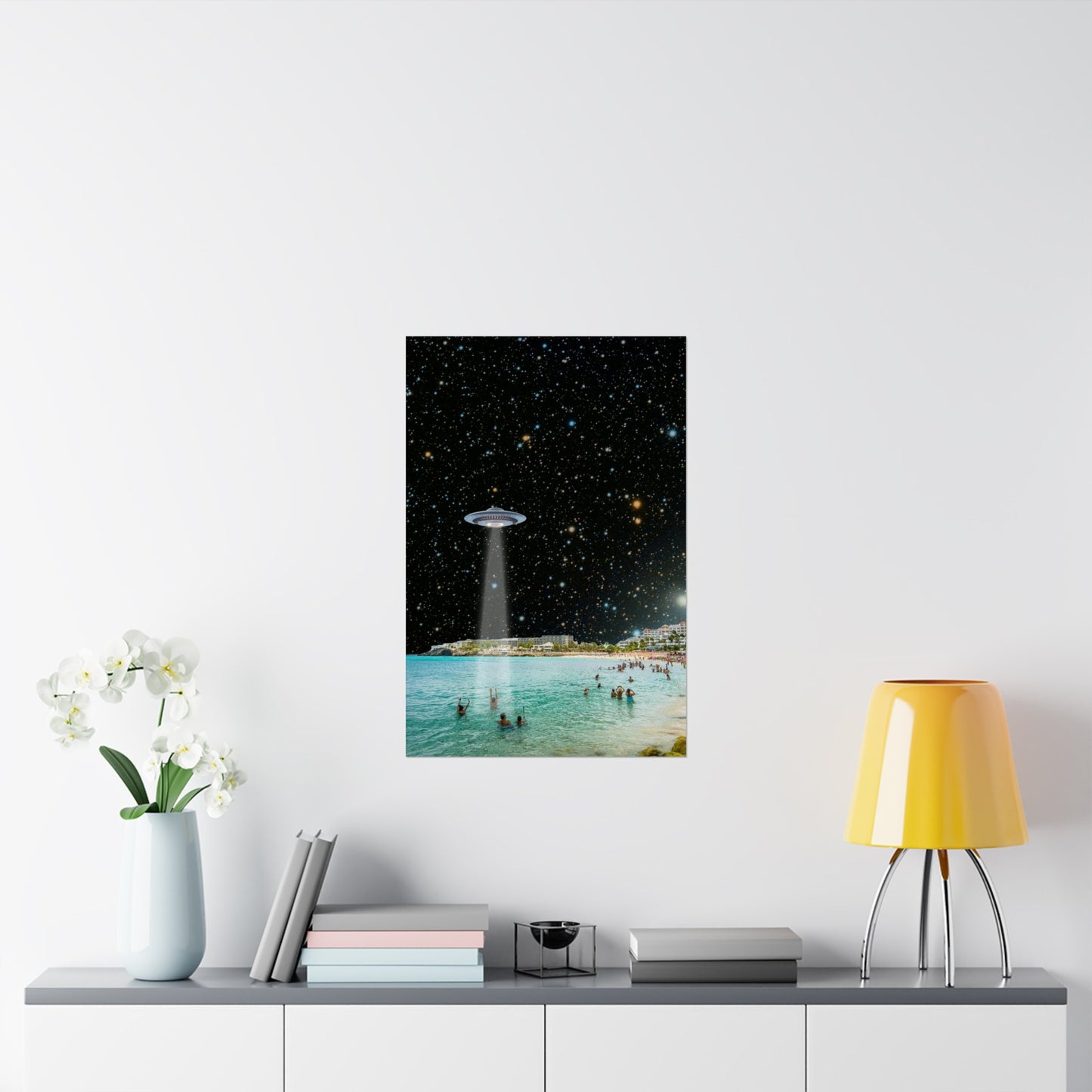 "Night Swim" Art Print