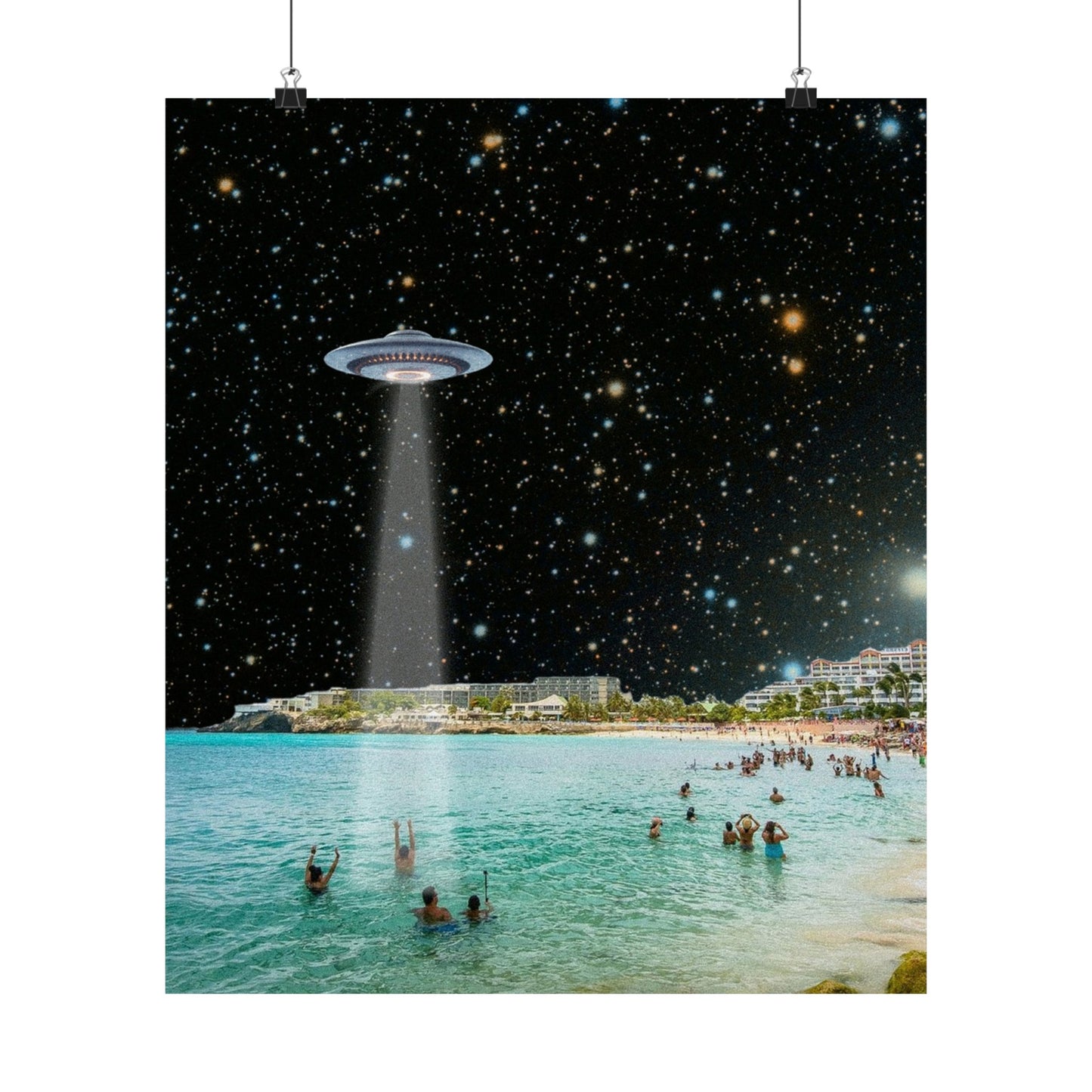 "Night Swim" Art Print