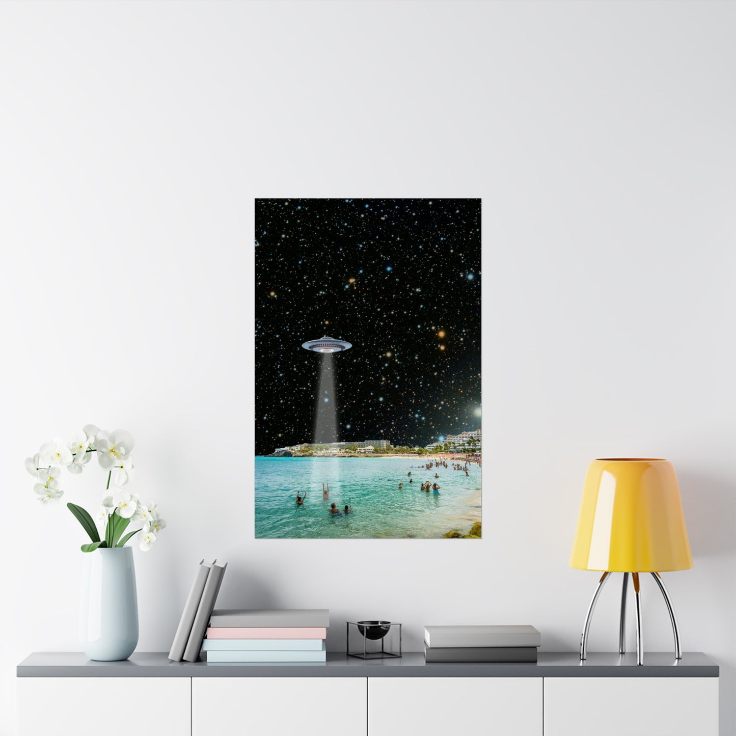 "Night Swim" Art Print