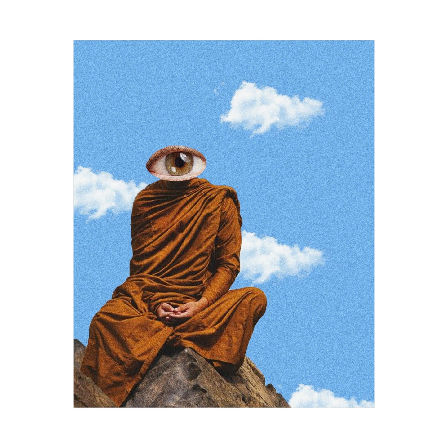 "Spiritual Monk" Art Print