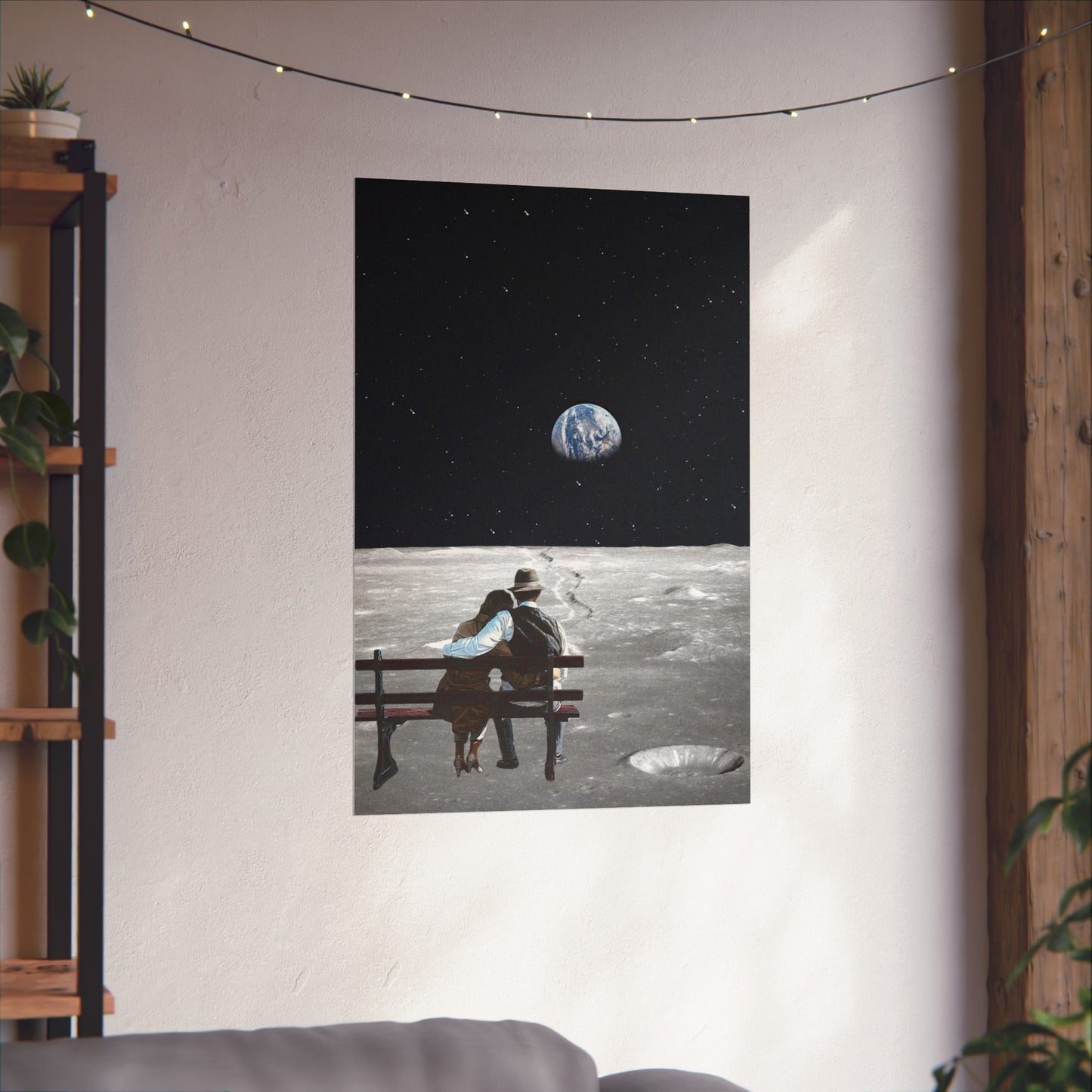 "Fly Me To The Moon" Art Print