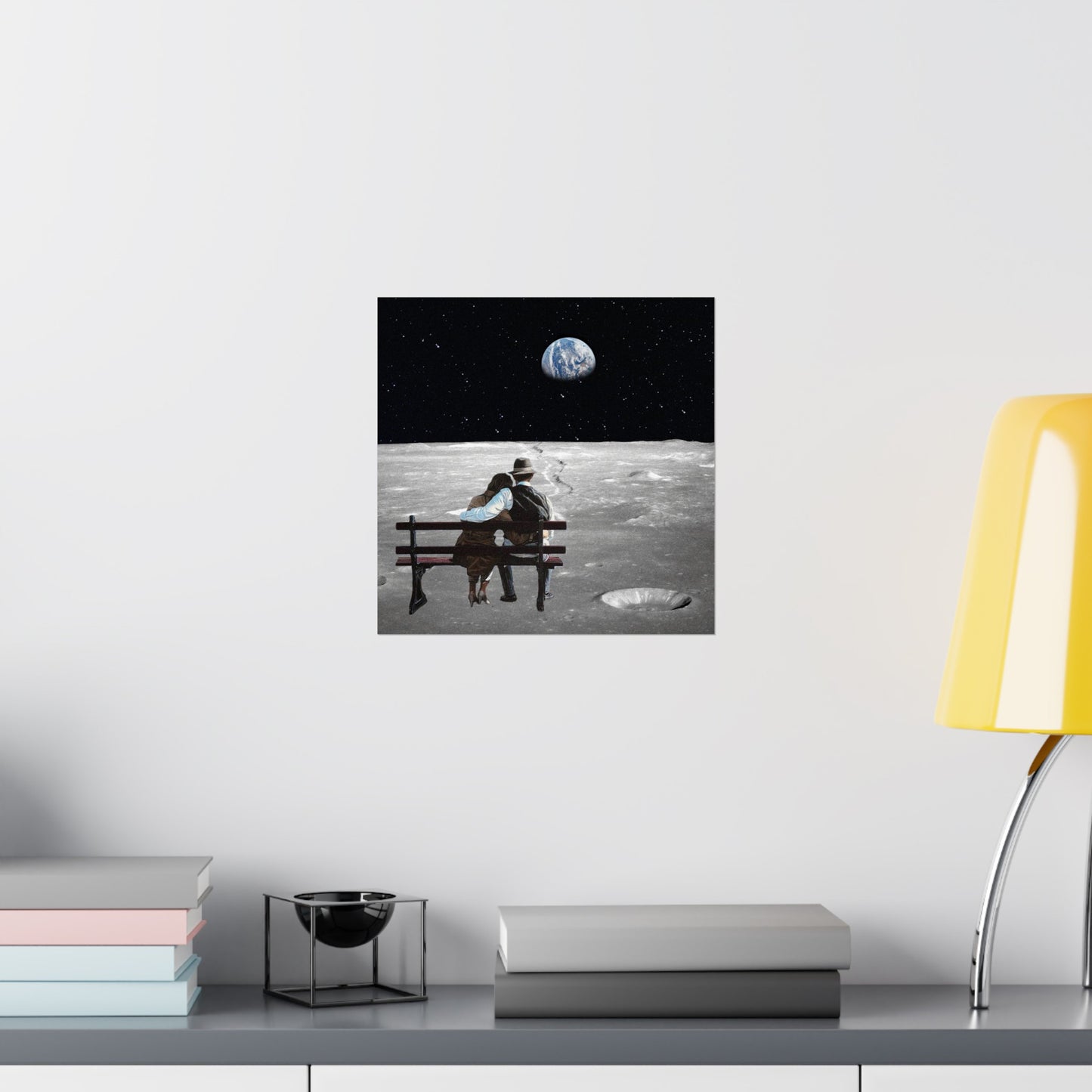 "Fly Me To The Moon" Art Print