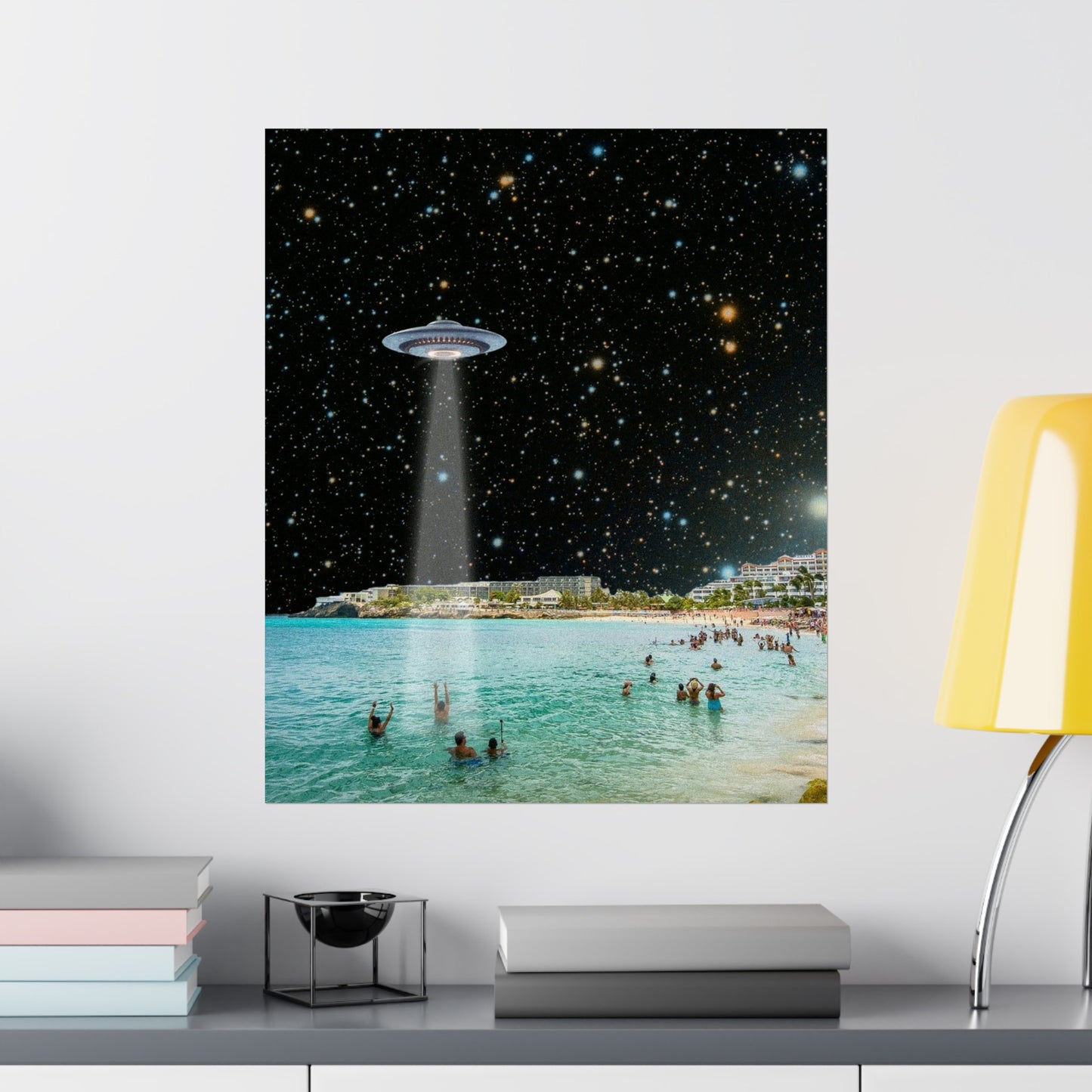 "Night Swim" Art Print