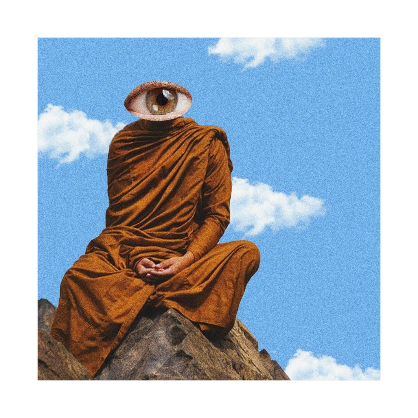 "Spiritual Monk" Art Print